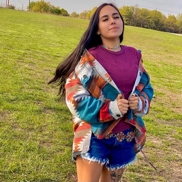 Aztec Button Up - Picture 3 of 13